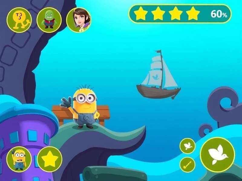 Minion Ocean Voyage gameplay screenshot